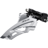 Переключатель передний SHIMANO XT M8020-L, нижний хомут, side-swing, 2X11, верхняя тяга, IFDM8020LX6